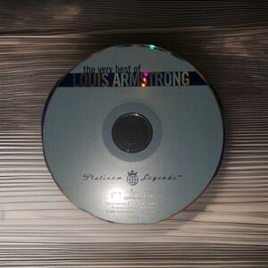 The Very Best of Louis Armstrong Platinum Legends CD 2004 Classic Jazz Disc Only